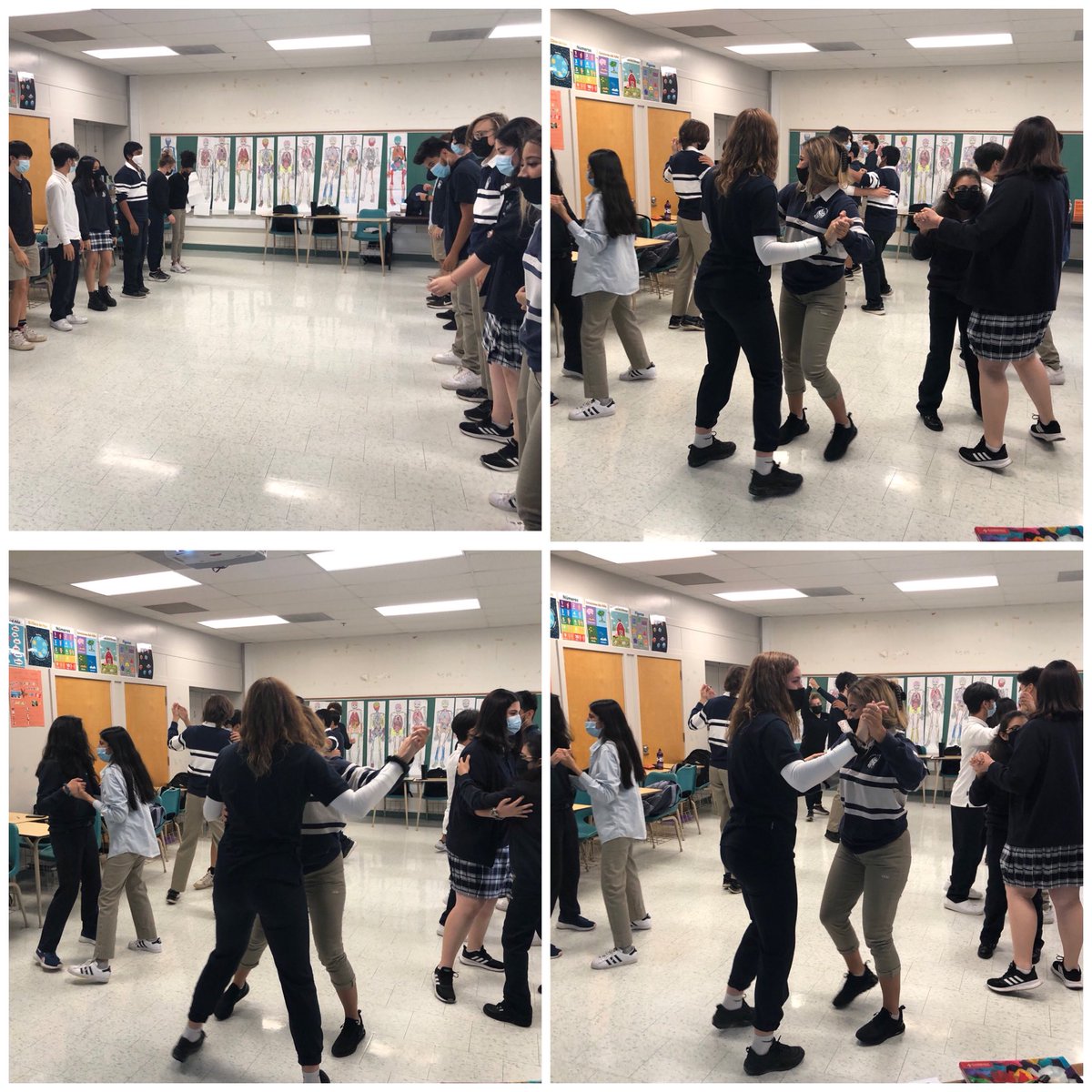 Thank you Mr. Granillo and the students from your Senior Spanish class for demonstrating one of the traditional Waltzes performed at a Quinceañera.