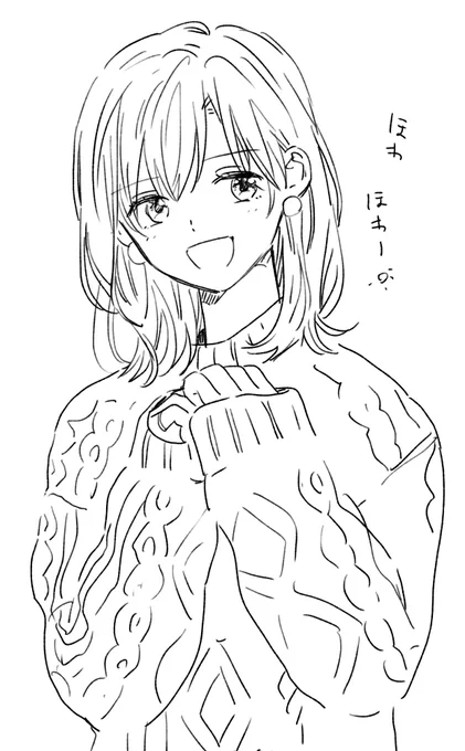 女子描くの大好きですね 