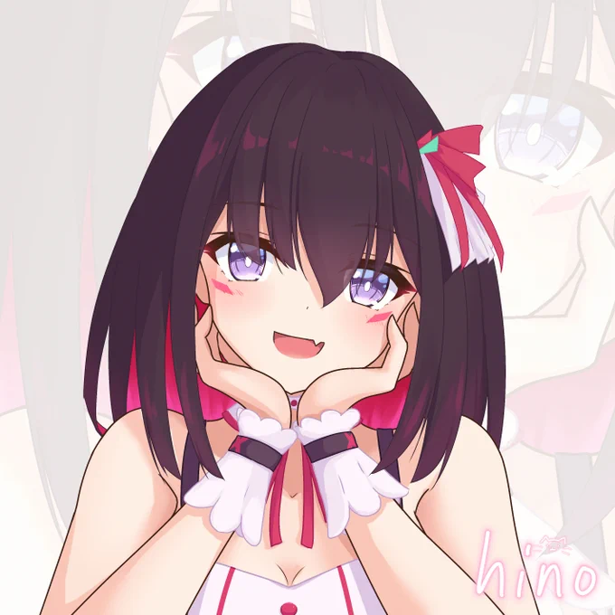 アイコン風 AZKIちゃん #AZKiART 