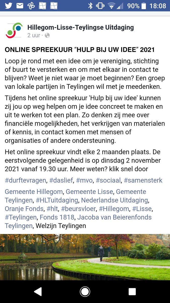 Hillegom, Lisse, Teylingse Uitdaging (@hltuitdaging) on Twitter photo 