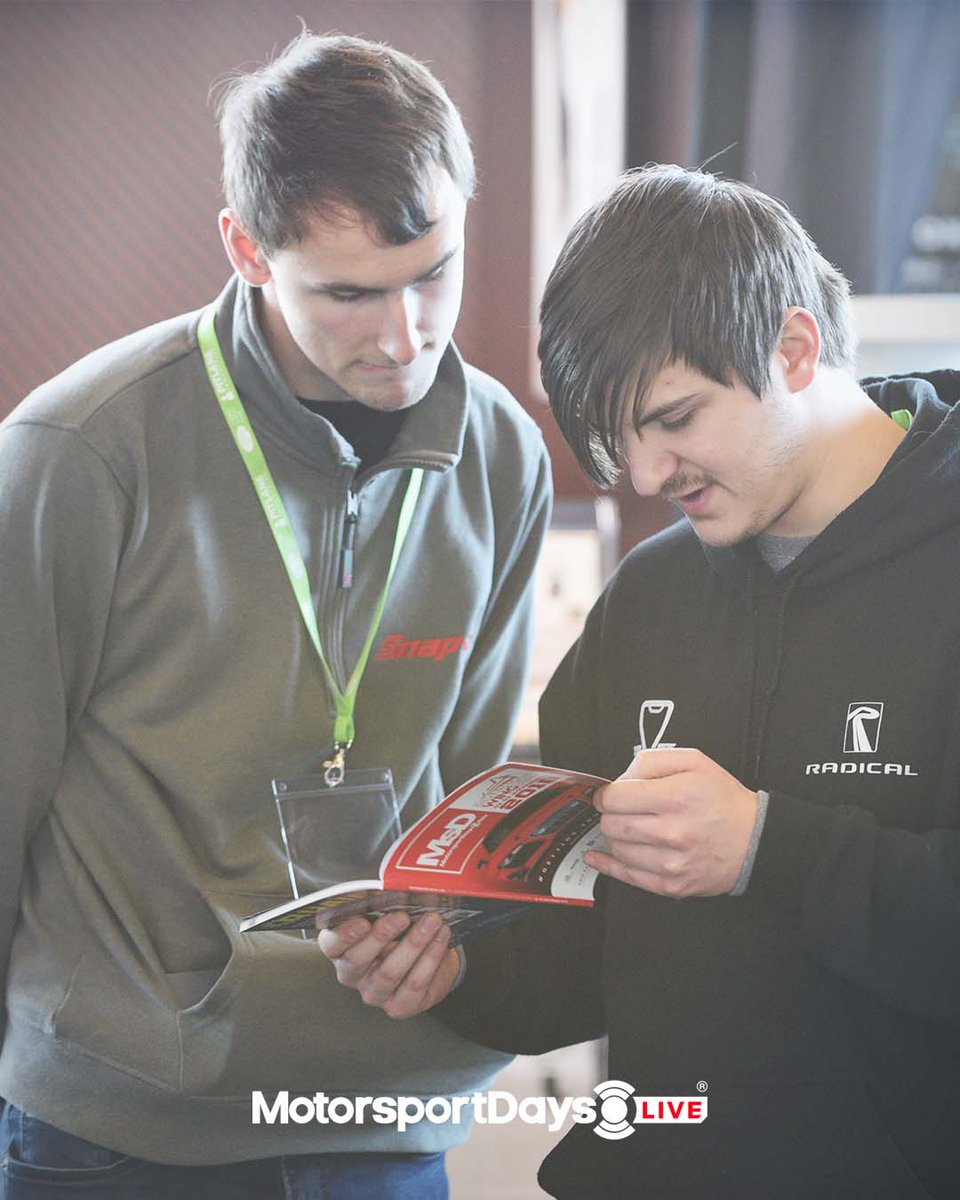 Check out who you'll be able to meet at next week's big event by heading to our website, where you can register to attend for free 👇

motorsportdays.live/2021-exhibitor…