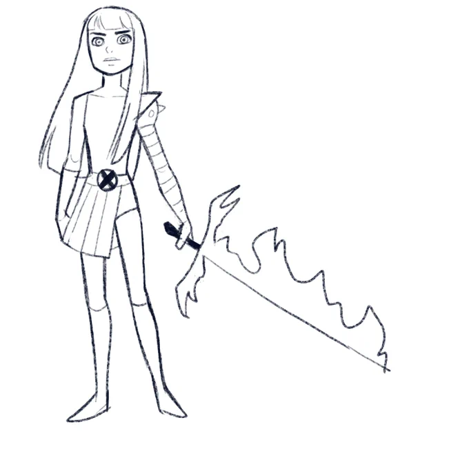 kpop half skirt for Magik 