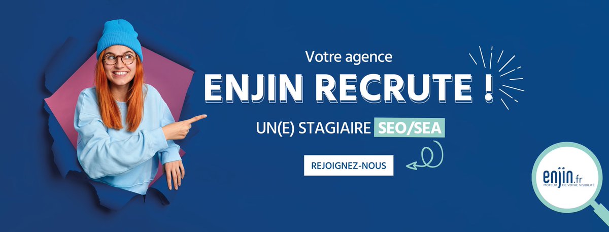 Qui sera notre prochain(e) stagiaire SEO/SEA ?

Rejoignez-nous dès Janvier 2022 pour un stage de 4 à 6 mois : urlr.me/W6Mh9