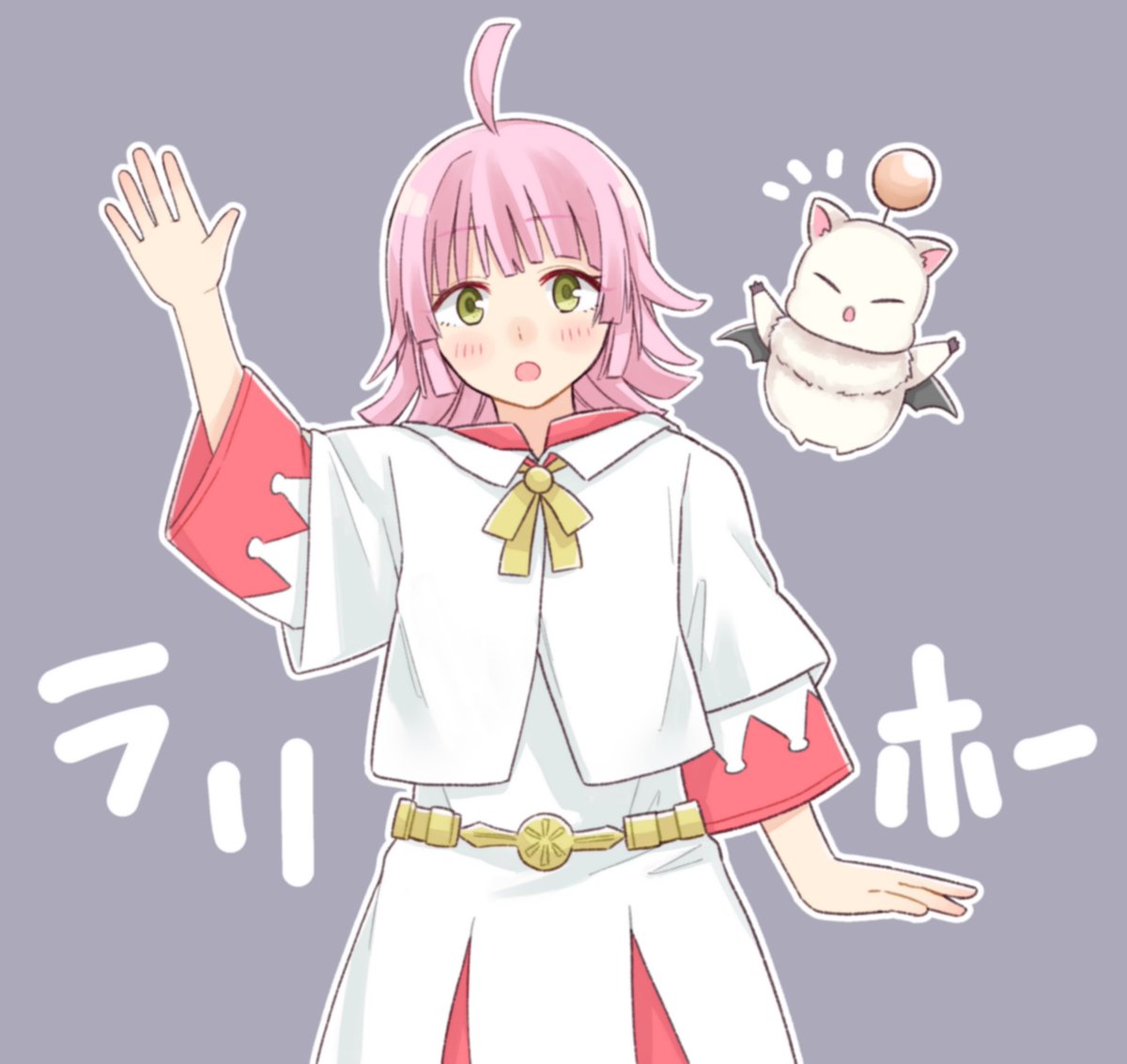 モーグリ ,天王寺璃奈 「」|田中らぶリ〜な♪のイラスト