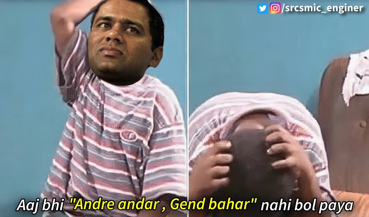 srcsmic_enginer's tweet photo. Andre Russell goes for 5(4)
Meanwhile @cricketaakash : https://t.co/YU57yppkvF