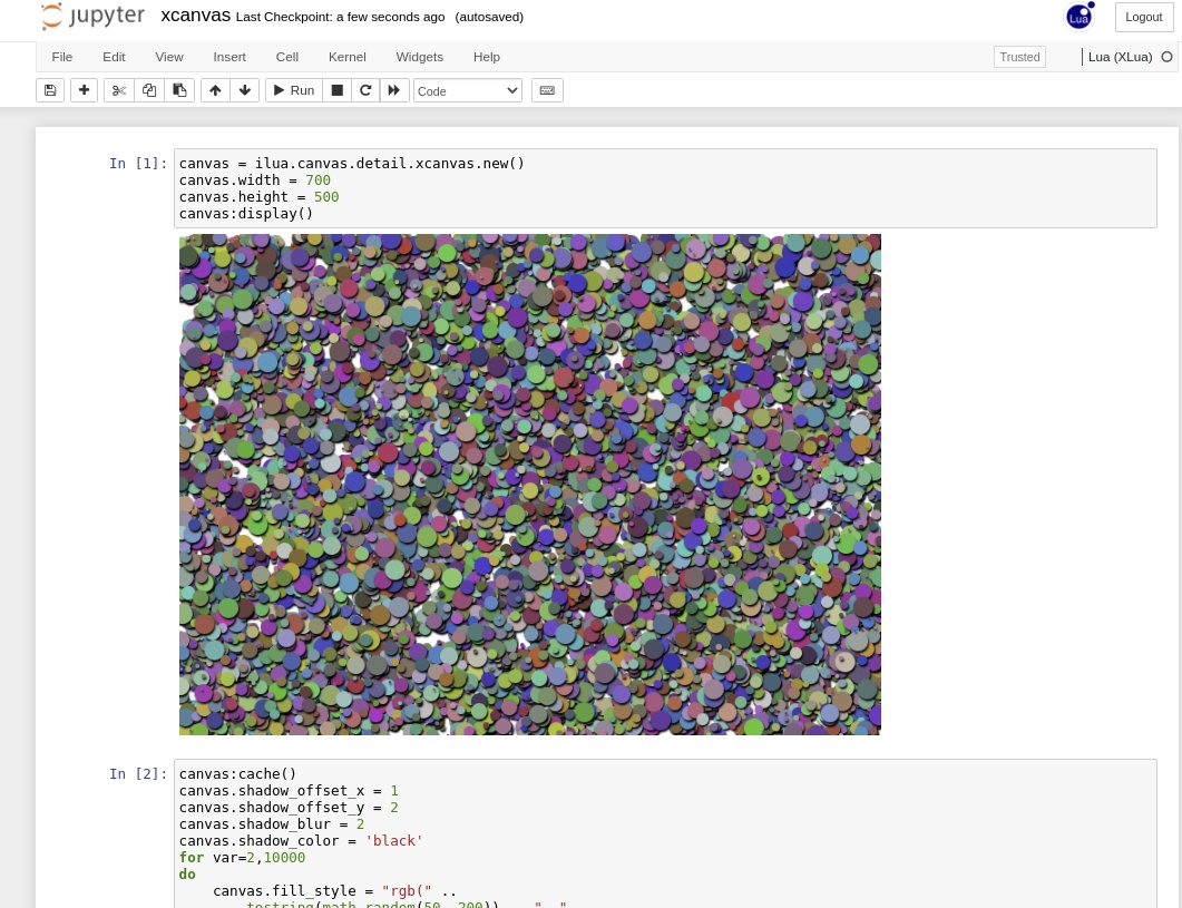 martinRenou's tweet photo. Spoiler alert โ ๏ธ
Currently working on porting #ipycanvas to @LuaLang in @ProjectJupyter
Exposing the HTML Canvas API to Lua ๐
Thanks to @ThorstenBeier great help and amazing #xeus_lua kernel
https://t.co/HLLCyyEraw
https://t.co/fKleL1y5nM https://t.co/MUBMNh9PWn