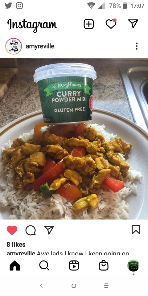 glutencurry's tweet photo. Gluten free chicken curry and rice.. Great tasting food whenever you use the right curry..#glutenfree #Curry #tastesgreat https://t.co/ECIDbAF6Na