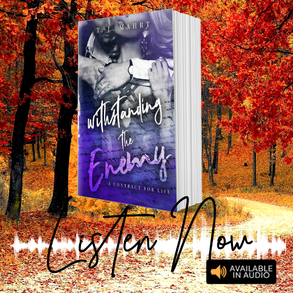 tlmahrt's tweet photo. Withstanding The Enemy: A Contract For Life (With Emma Book 1)
A thrilling dark steamy page-turner that will have you on the edge of your seats.
Audible ➜ https://t.co/2jV4dDkRtc
#TLMahrt #WithstandingTheEnemy #WithEmmaTrilogy #IndieAuthor #RomanceYoullCrave https://t.co/tmGfF2rrmc