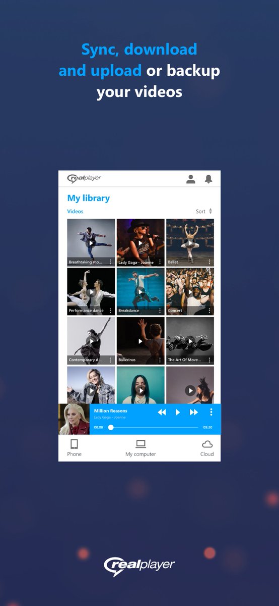 Our brand new RealPlayer Mobile is also available for all you #Android users out there! Get the #RealPlayer #app at the #GooglePlay store, and start enjoying all of your videos on the go and offline! play.google.com/store/apps/det…