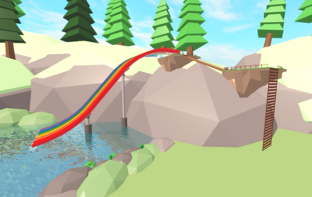 SplashWorldRBX's tweet photo. Our newest update is now out! Grab a friend and go check out the Rainbow Racer slides affectionately known to us as Charlie's Pride Slides! We love you Charlie! 🌈
#SplashWorldRBX
Full update notes can be found here: https://t.co/fgdC3AItsZ https://t.co/mMAgiJ91sL