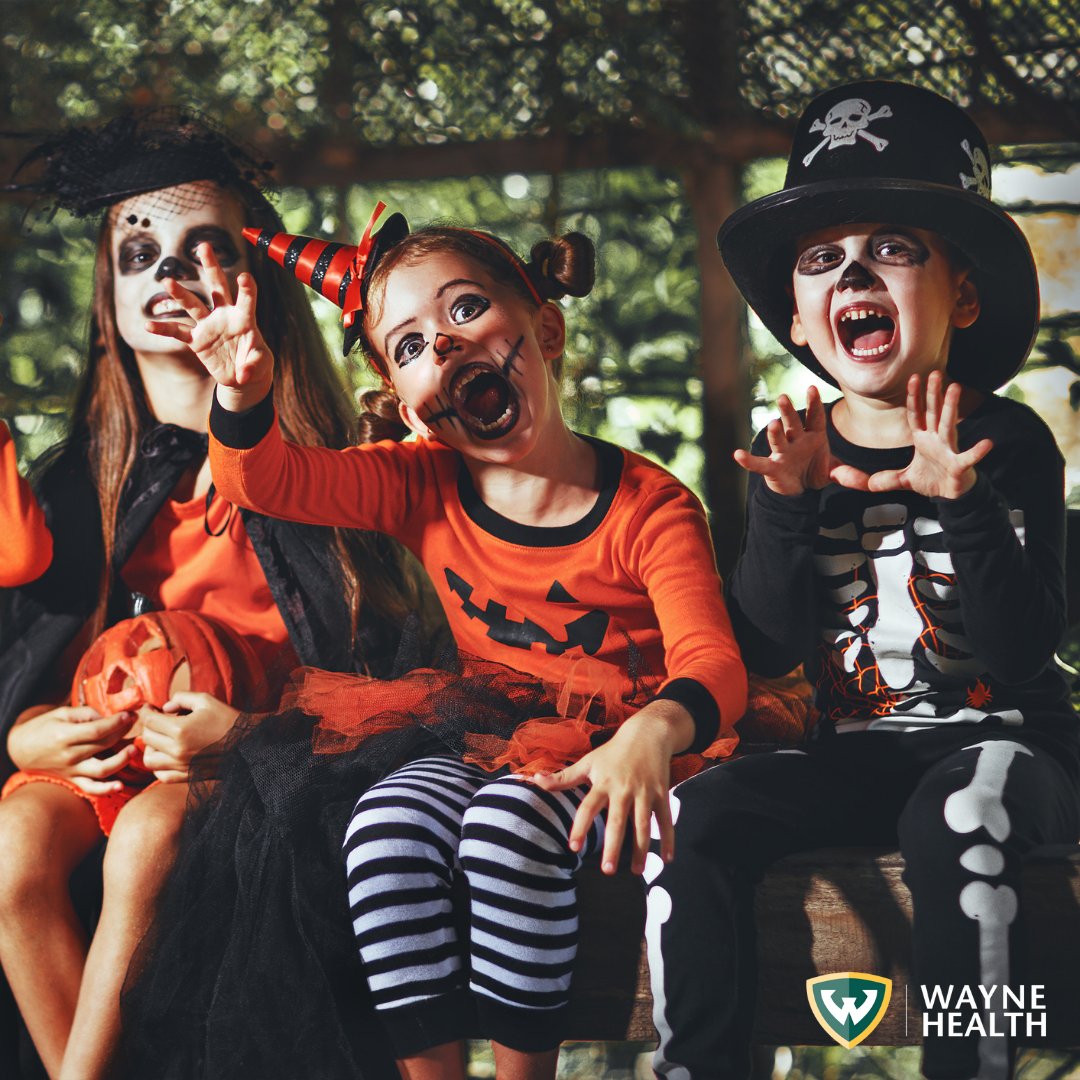 Happy 'Healthoween'! Wayne Health is celebrating with some 'tricks' every day leading up to Halloween to ensure our community has a happy and healthy holiday!

Trick #2: Alleviate any Halloween anxiety

Read the full trick in our latest blog: waynehealthcares.org/have-a-happy-a…
