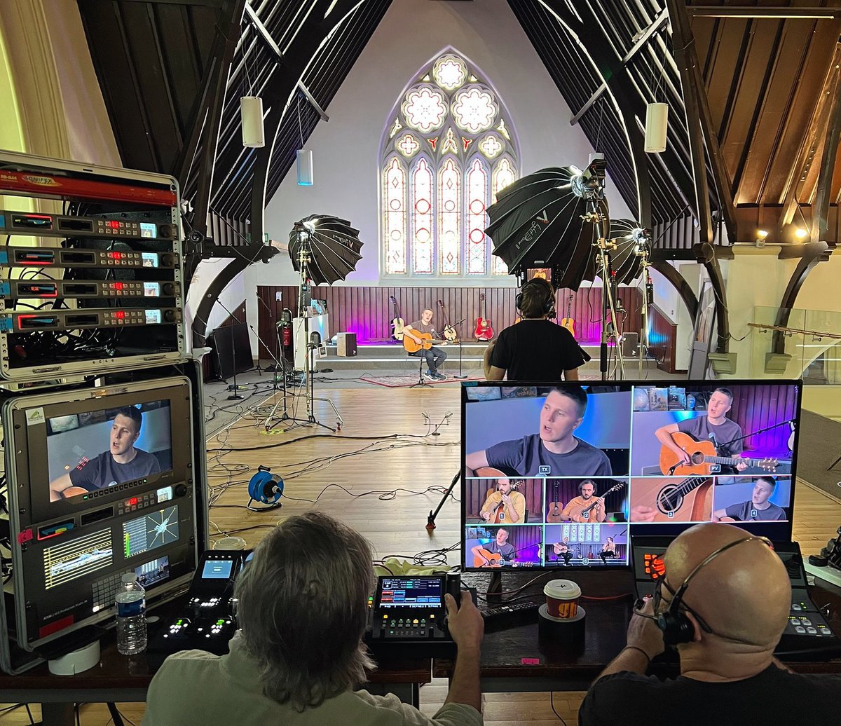 bit of filming yesterday