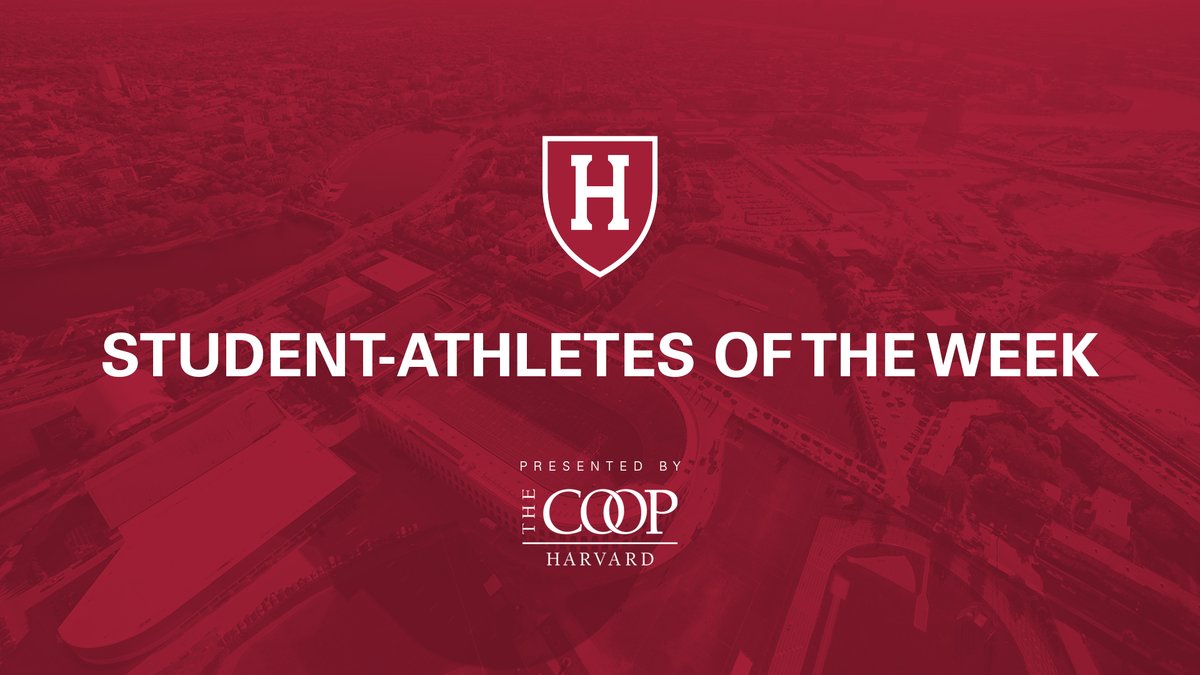 harvardcrimson's tweet photo. It's time to vote for the Harvard Student-Athletes of the Week presented by @harvardcoop!

Women's Poll ⬇️
https://t.co/0lUCOOGyyB

Men's Poll ⬇️
https://t.co/mOBaKeQSH8

#GoCrimson #OneCrimson https://t.co/8MDE6hjyb7