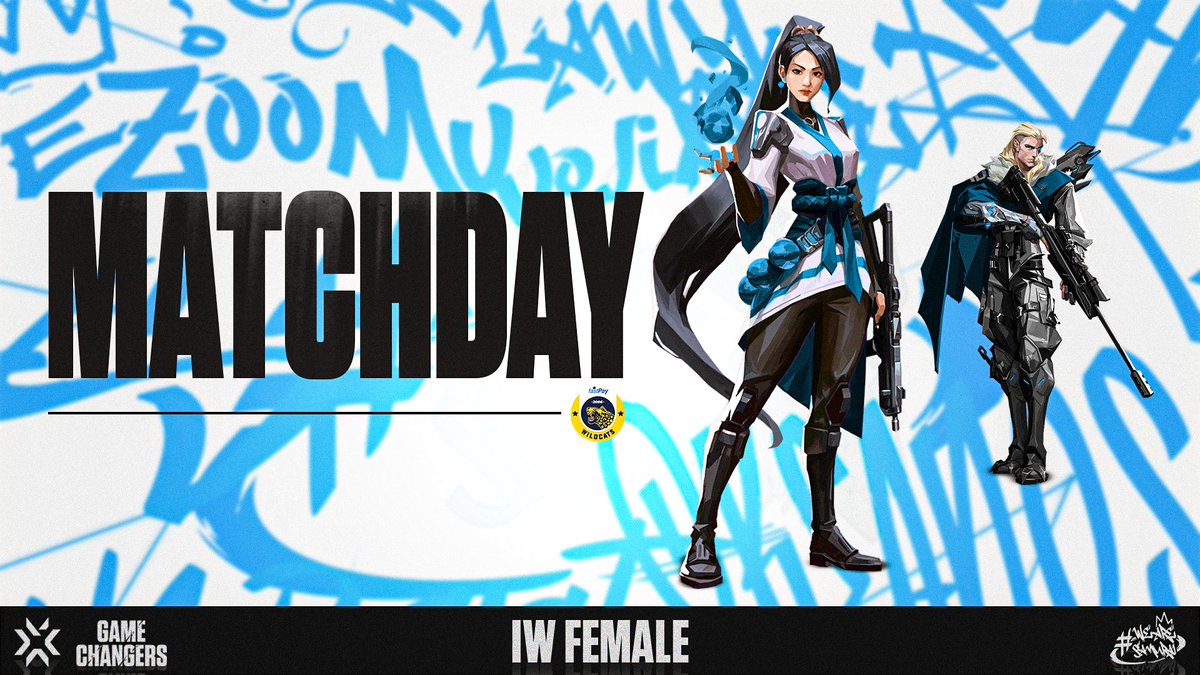 #VCTGameChangers 2. gün maçlarımıza çıkıyoruz, ilk  maçımız <a href="/IWcats/">DenizBank İstanbul Wildcats</a> karşısında oynuyoruz.

Kızlarımıza başarılar diliyoruz.

#WeAreSamurai