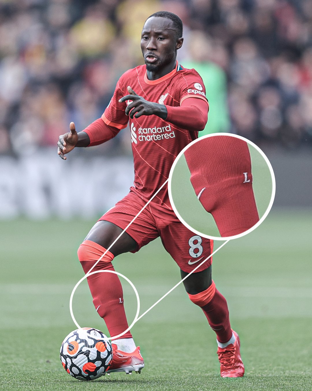 ESPN FC on Twitter "Naby Keita might have the smallest shinpads in football 😅 https//t.co