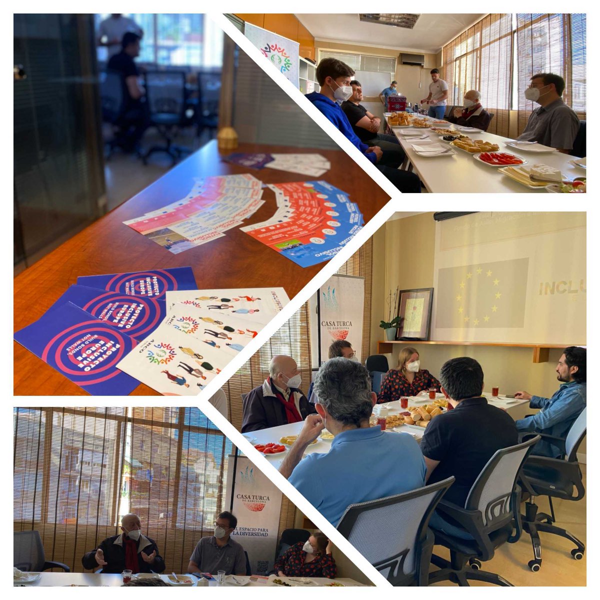 ArcoForum's tweet image. ¡El pasado fin de semana fue muy intenso para Arco Forum! Viajamos hasta Barcelona para realizar diversas actividades en el marco del proyecto europeo @InclusiveEU_ y hoy compartimos con vosotros algunas imágenes que nos ha dejado este viaje. 👏🚗