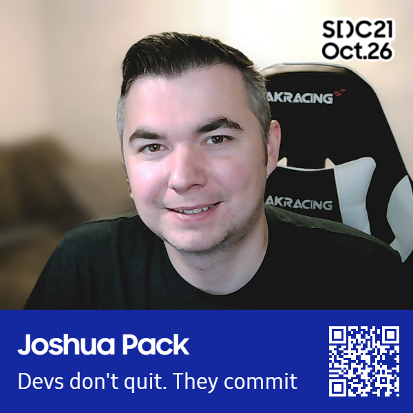 MrJoshuaPack's tweet photo. #mySDCstack #SDC21 #Samsung #TheValiantChampion https://t.co/lFUdtSVrtL