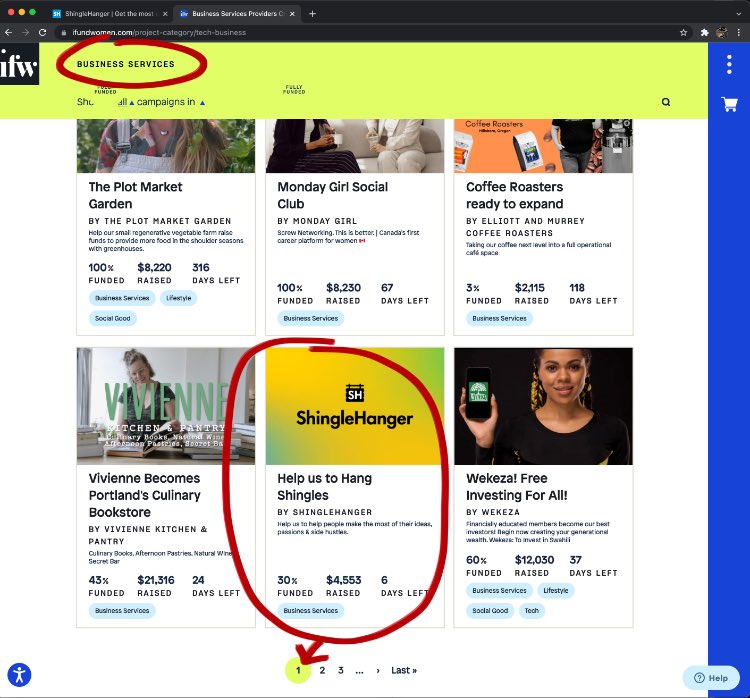 dmoultrie's tweet photo. We’re on page one! This is the final week of our campaign. Please help out in any way that you can! #ifundwomen #ifundwomenofcolor #ifwoc #ifund @IFundWomen @Oprah @Crowdfundnews @BankofAmerica @BillGates @johnhopebryant https://t.co/JMbIAY63QB