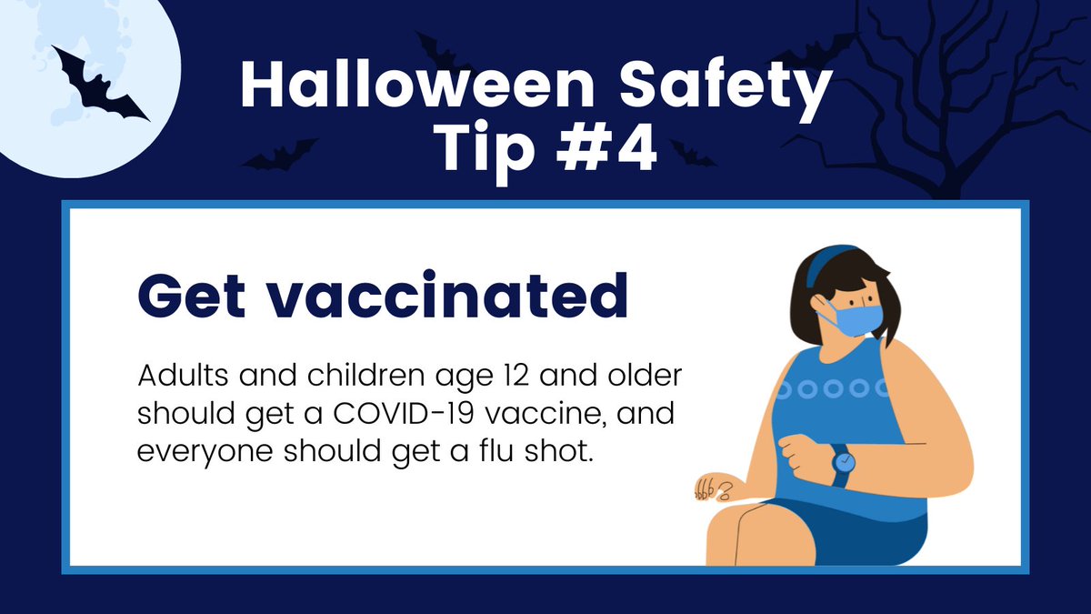 Trick or Treat is a time to be silly and dress up as fun characters, but it can be a great time to focus on your health as well, consider these tips as you head out this year.