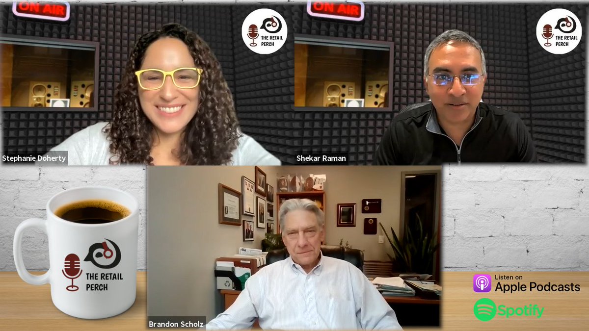 birdzi's tweet photo. @shekarraman and @stephaniend have the privilege of interviewing, Brandon Scholz, a partner at The Capitol Group and President &amp; CEO of the @WiscoGrocers. This episode is all about #workforce and #supplychain issues. https://t.co/j0npTLfOwi #work #SupplyChainCrisis  #grocery https://t.co/lVeG9vDGN1