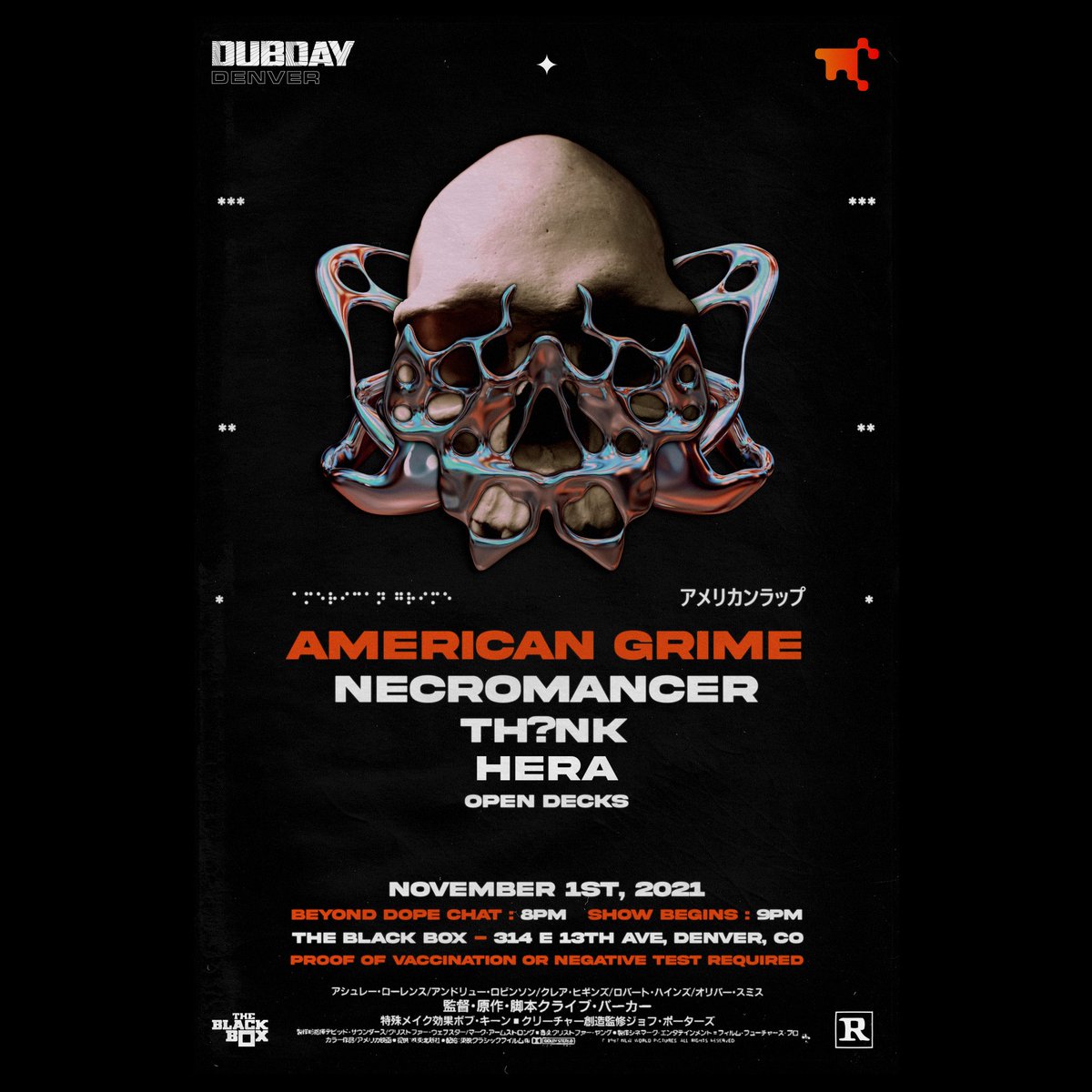 DubdayNYC's tweet photo. Let’s also not forget that our @DubdayDEN crewdem is in for one heck of a show next week too! 👀

Who’s making it out for this one?! https://t.co/3vvqC2LgSX