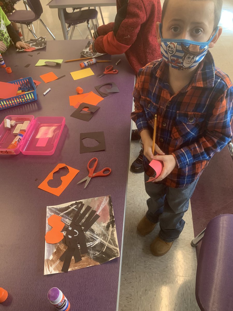artwithmrsmay's tweet image. Wellsville 1st grade read Walter’s Wonderful Web and created our own Walters. #reconnectNYCSD