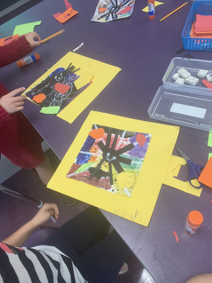 artwithmrsmay's tweet image. Wellsville 1st grade read Walter’s Wonderful Web and created our own Walters. #reconnectNYCSD