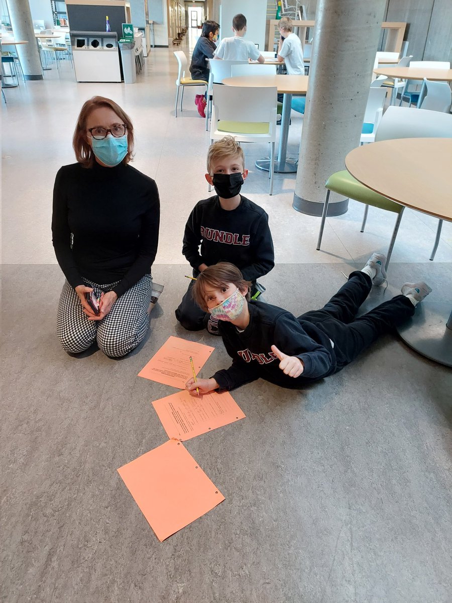 Francais with our wonderful French teacher. <a href="/ajvanengen/">Aukje van Engen</a> <a href="/RCElementary/">Rundle Elementary</a>