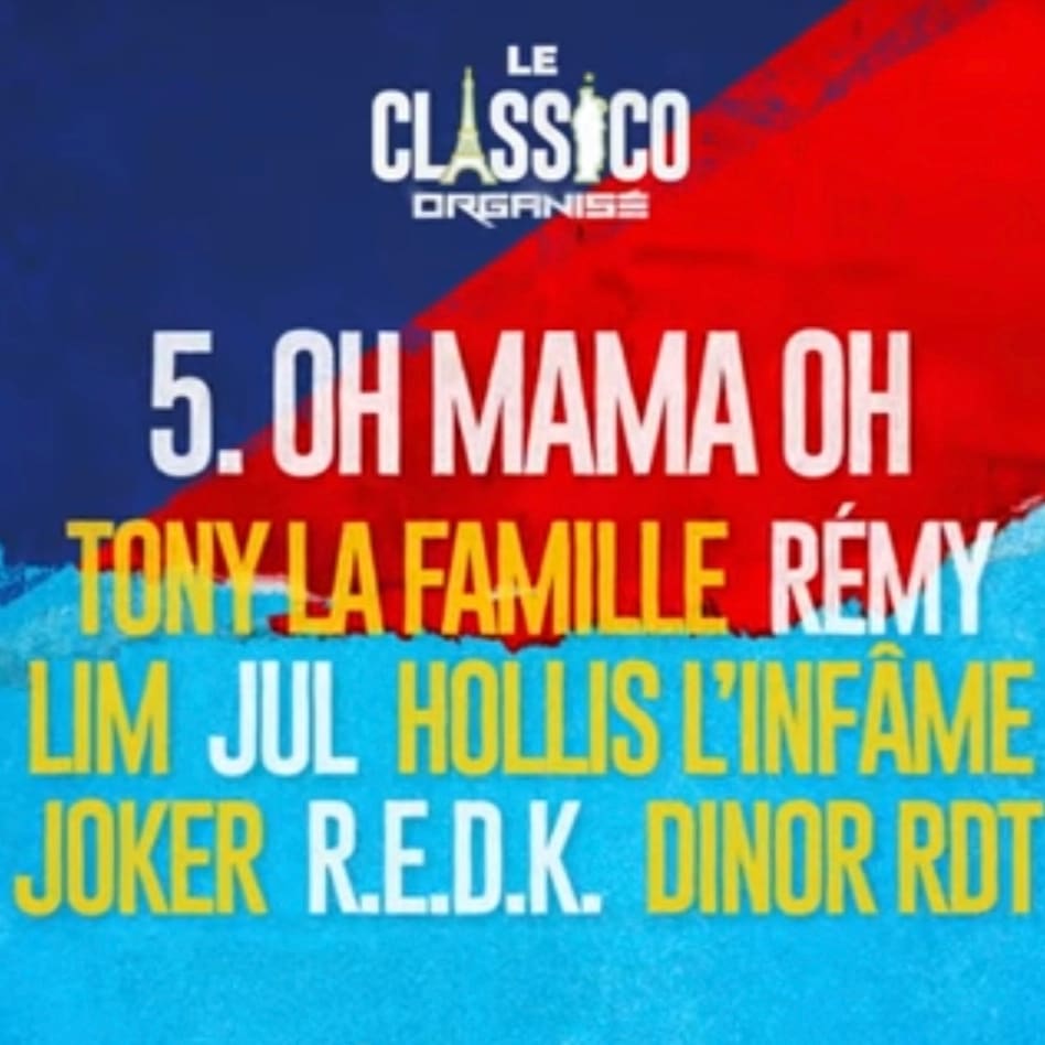 REDKCARPEDIEM's tweet photo. Retrouvez moi sur 2 titres du #ClassicoOrganise 🔥🔥🔥 https://t.co/fJZkUEBqC1