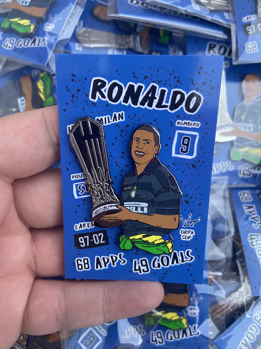ON SALE THIS THURSDAY! 

6pm UK! 

R9BADGES.BIGCARTEL.COM

#INTER #R9