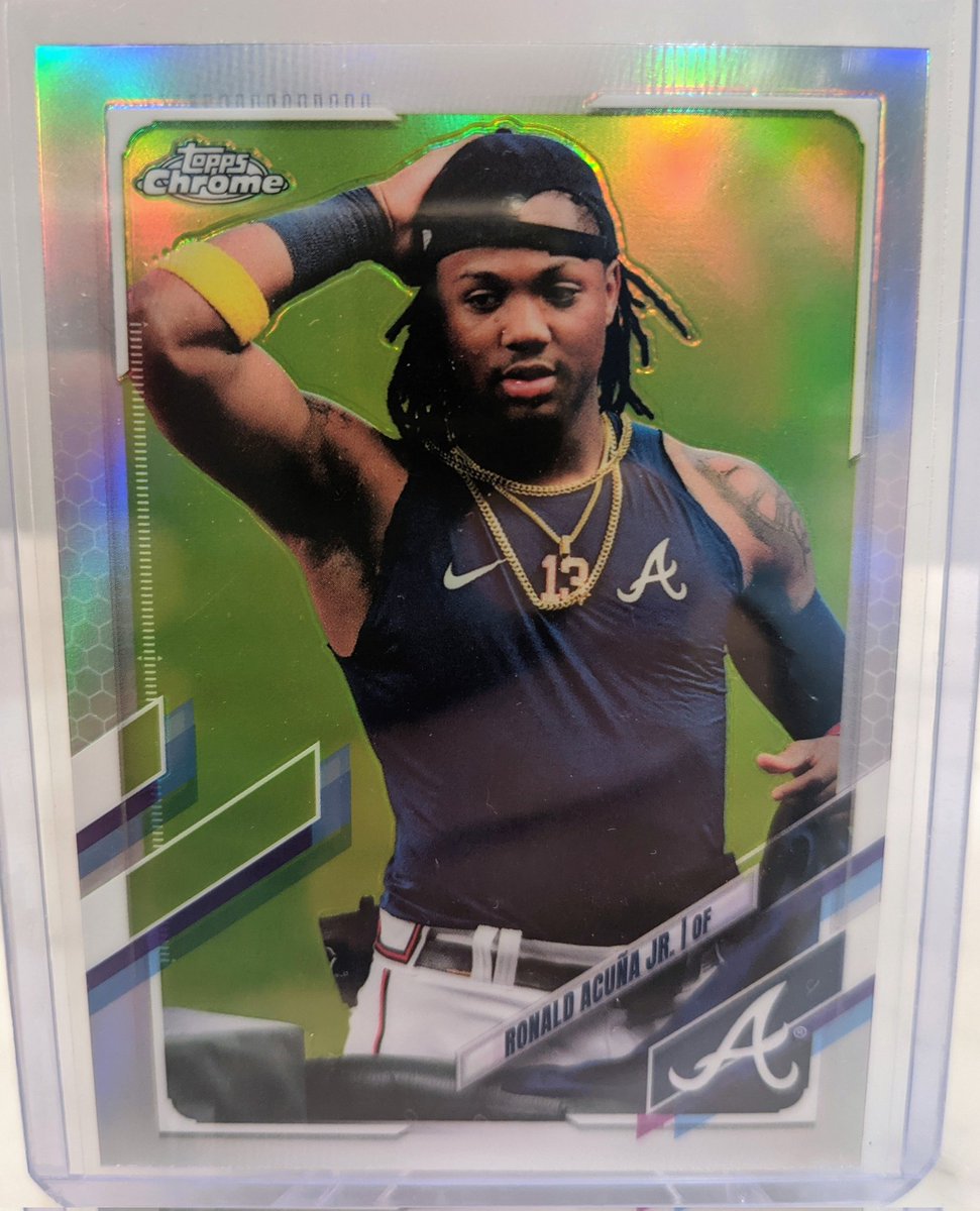 JC_Breaks's tweet photo. Ronald Acuna Topps Chrome SP Image Variation starting at .$99

@CardPurchaser
@sports_sell
@CardboardEchoes

Link in comments https://t.co/PJ3jgm93R9