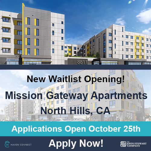 havenconnect's tweet photo. Mission Gateway Apartments in North Hills, CA, is accepting applications for #affordablehousing!
Affordable studios, 1bd, 2bd, 3bd, and 4bd units available.
Deadline is November 9th, 2021.
Apply now @ https://t.co/d4iTjmSkoP https://t.co/RbLKpaxooe