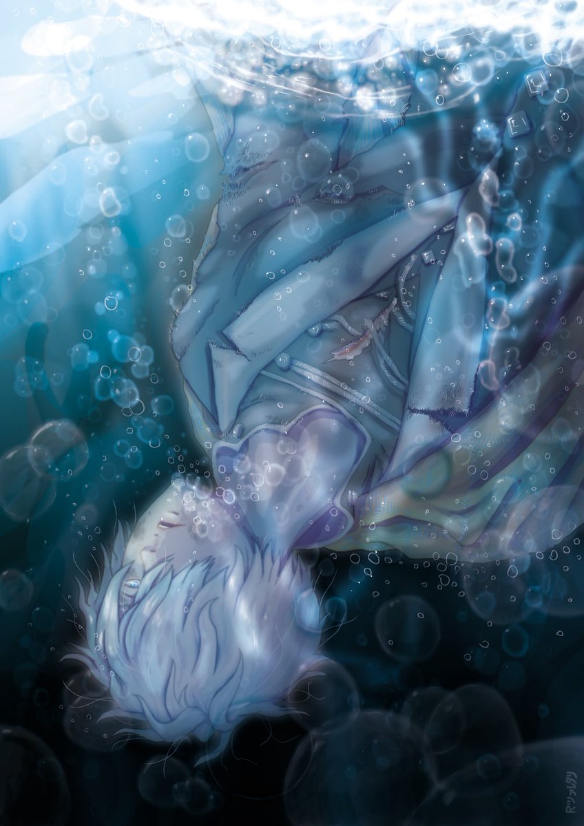 Rツァレタリ 溺れるマークスリーくん ニンジャスレイヤー ウキヨエ イラスト