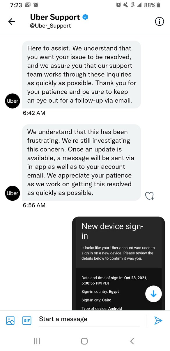 TheShandaRenee's tweet photo. @Uber I see you slide in my DM'S, it's super sad you try so hard to keep your lack of support to drivers &amp; riders in the dark. This has been going on for 4 days. Ya'll are not helping. @dkhos https://t.co/EhkvcQDdoO