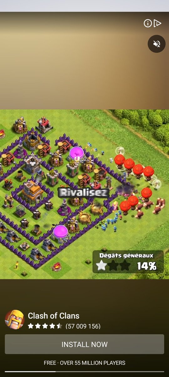 5 casernes, 2 usines de sort (rose) , 1* à 14%, Op l'hdv 7 dans vos pub 😆👌
<a href="/supercell/">Supercell</a> <a href="/ClashofClansFce/">Clash of Clans FR</a> 

#coc #clashofclans #Clash #Pub