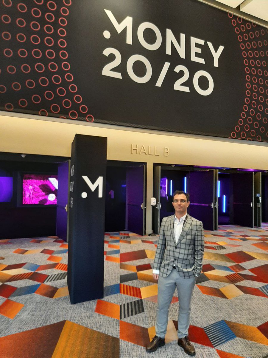 CoveryAi's tweet photo. While the Money20/20 is in full swing, we’d like to share our pleasure of attending it! 🤩

Thank you, @money2020, for having us! It is a great, inspiring, optimistic experience. 

Attaching some photos from #Covery Product Owner Aleksandr Khelemskiy.

#Money2020USA https://t.co/CW0lTgnou6
