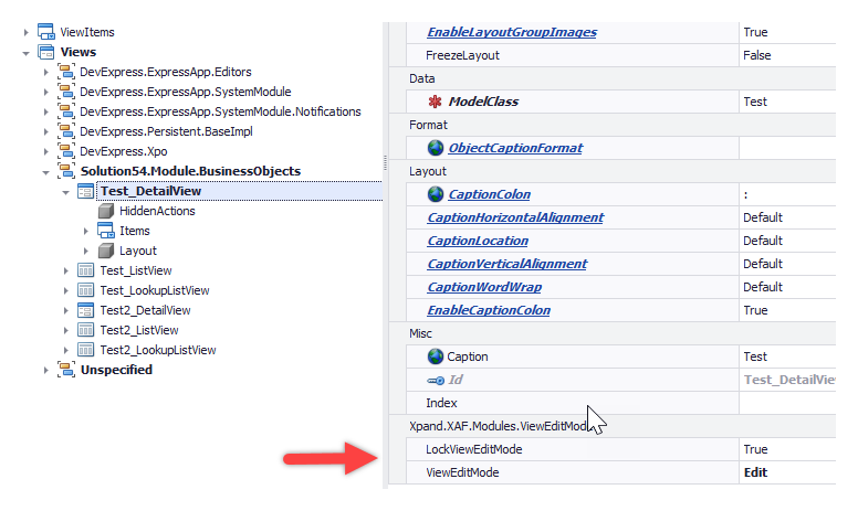 eXpandFramework's tweet photo. #DevExpress_XAF: The `ViewEditMode` module controls the DetailView.ViewEditMode.
Compatibility: >= 3 years
https://t.co/H6o9NStKmt
#XAF_Modules #rx #developer #business https://t.co/tQniFWKDYA
