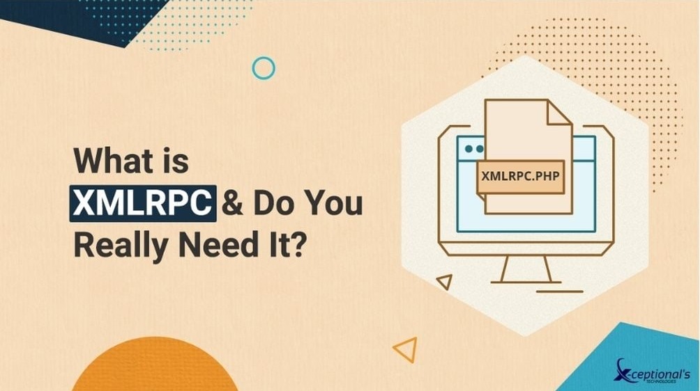 ceptionals's tweet photo. Did you know that your WordPress website has a native file that can do more harm than good to it? 😳 It's called XMLRPC.
#XCeptionalsTechnologies #XMLRPC #PHP #PHPProgramming #PHPDeveloper #PHPDevelopment #WordPressDeveloper #WPDeveloper #WordPressDevelopment #WordPress https://t.co/NpjP0qPCGU