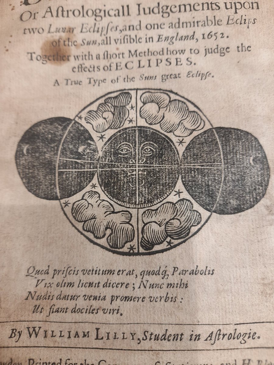 theTLtweets's tweet photo. It seems like our readers are getting into the seasonal spirit! π
ππ
William Lilly Tracts (1644-52) @TheJohnRylands #readerservices J100011 https://t.co/xapJlkrl0g