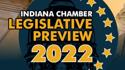IndianaChamber's tweet photo. NOV. 15 - Our annual Indiana Legislative Preview will feature a panel with key lawmakers on upcoming priorities for the 2022 General Assembly. Learn what Indiana legislators and the business community will view as top priorities. Register now: https://t.co/KiCLtoyEo1 #inlegis https://t.co/xFkqiO8053