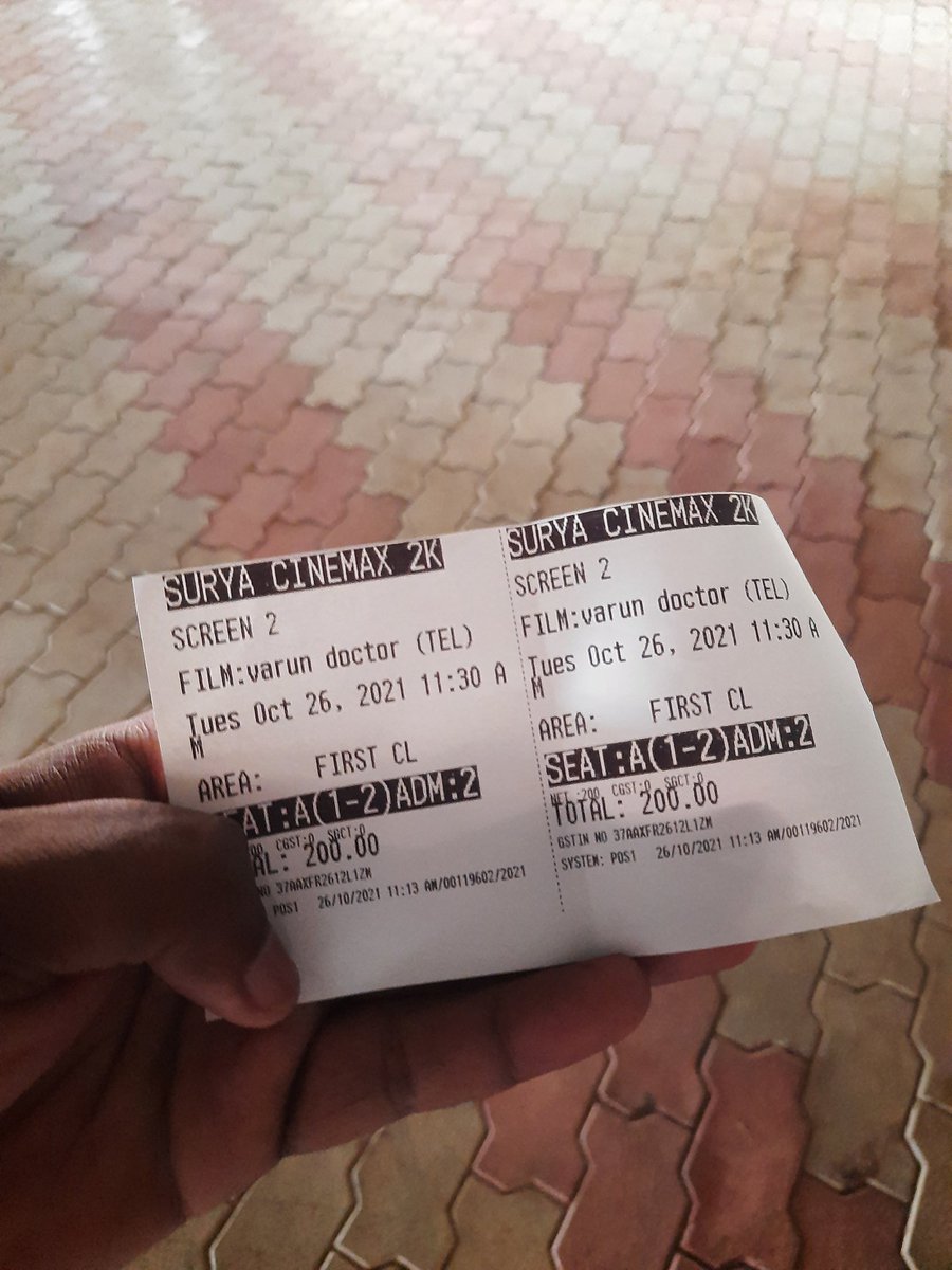 Totally addicted to #varundoctor movie,
4th and 5th time completed today. Continue shows @Siva_Kartikeyan you made me patient anna,loved your medicine doctor sir😘 today 2 shows house full with telugu audience felt so happy for you anna big success in telugu❤
#BlockBusterDOCTOR