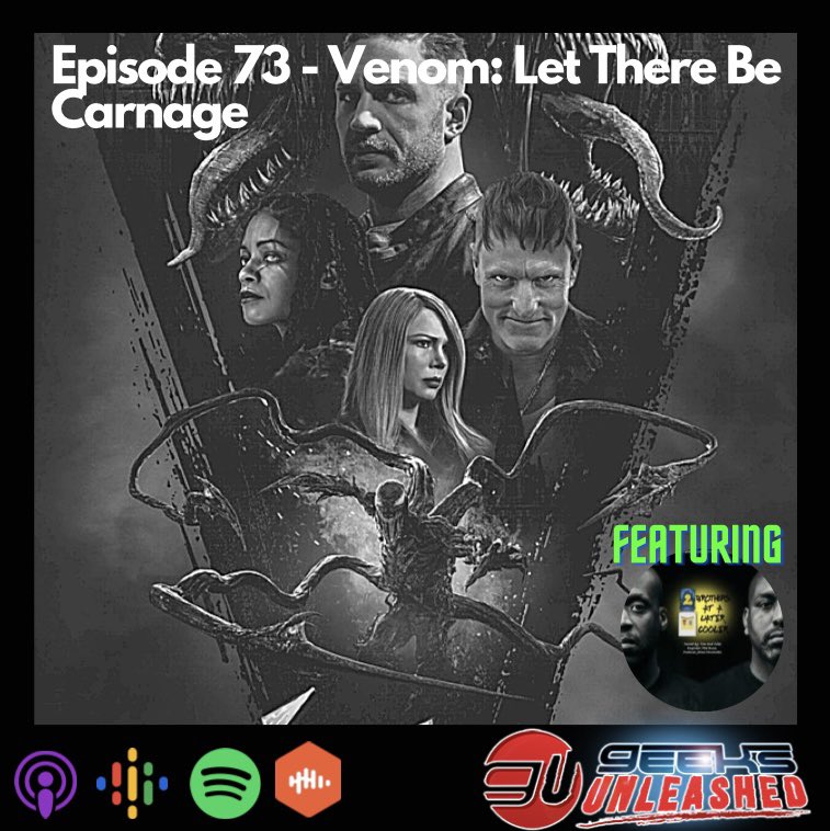 GeeksUnleashed's tweet photo. Checkout this weeks #Podcast as we are joined by Tom from @2BrosataWC who spills all the beans about his Kickstarter then listen to one of our funniest review yet -  #VenomLetThereBeCarnage!

You can check us out wherever you get your podcasts: 
https://t.co/i83cN7vk3R https://t.co/YvmipDvnn7