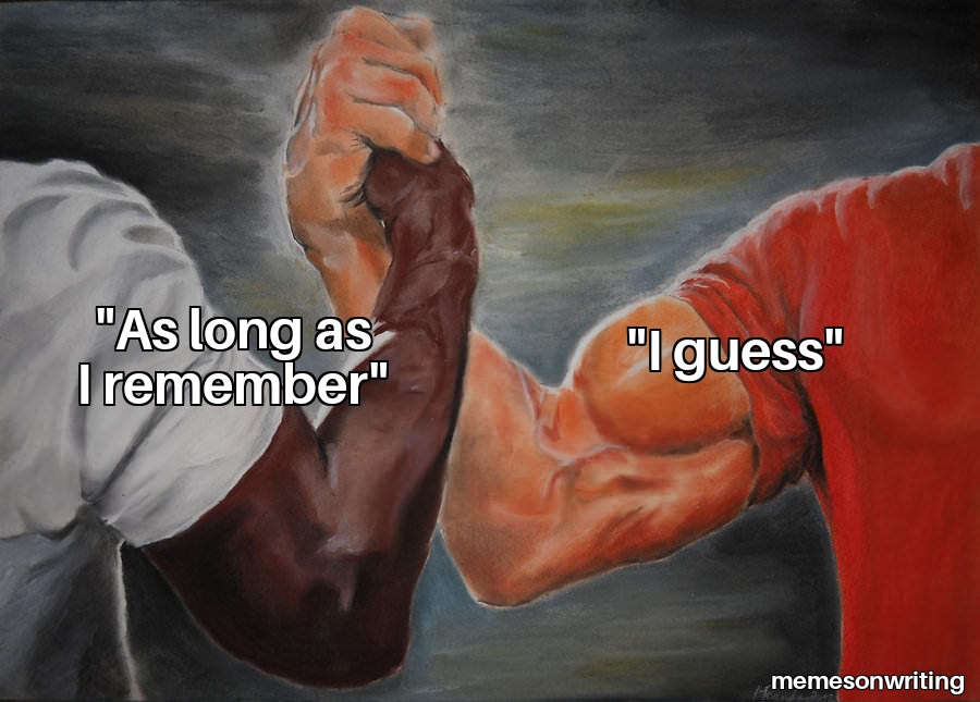 MemesWriting's tweet image. We all have been confused at some point with these