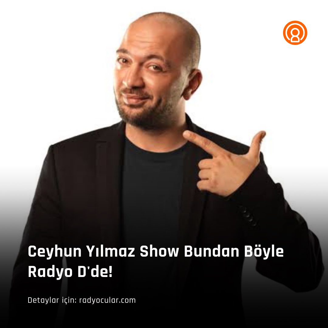 radyocularcom's tweet photo. Ceyhun Yılmaz bundan böyle Radyo D’de!

1 Kasım’da yeni radyosunda mikrofon başına geçecek olan Yılmaz, programlarına Radyo D’de yapacak.

Ceyhun Yılmaz’ın hafta içi her akşam 18:00 - 20:00 arası yayında olacağı öğrenildi.

@ceyhunyilmaz 
@RadyoD104 https://t.co/FrYIz80DjU