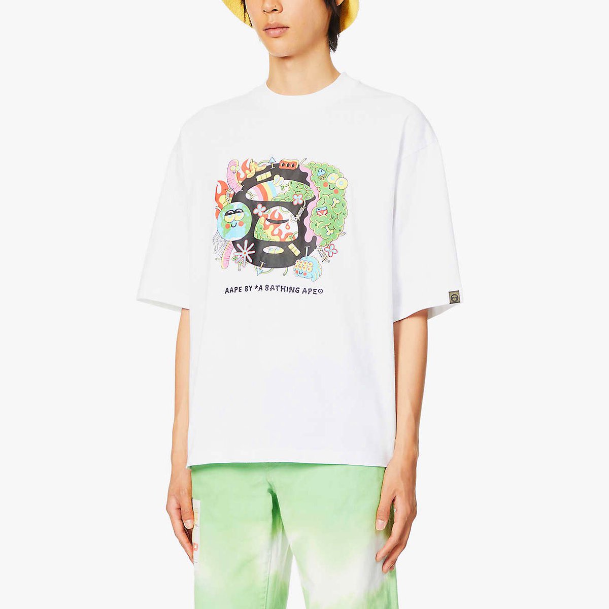 SptSam's tweet photo. Pictures of cool people wearing my @AAPE_OFFICIAL collaboration ❤️‍🔥 https://t.co/ke82ls8ybf