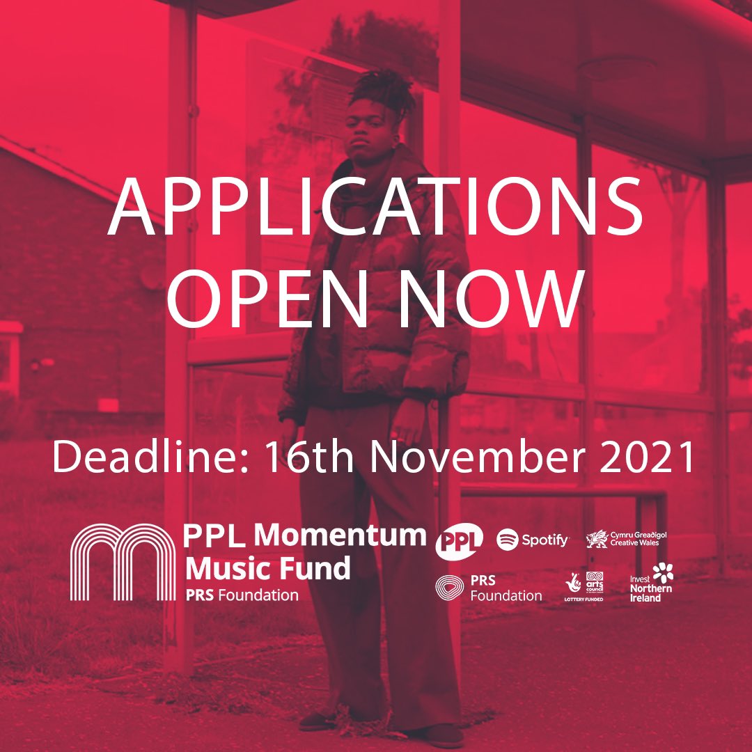 PRSFoundation's tweet photo. Applications now open for the next round of PPL Momentum Music Fund @PPLUK 

@Big_Joanie @NewPagansBand @thisiswargasmuk &amp; 📸 @JordanAdetunji among the latest artists to receive support from #PPLMomentum 

https://t.co/2k9g3xOl2A https://t.co/cqAUUlRw4V