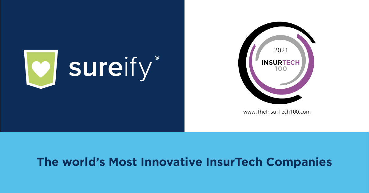 Sureify's tweet photo. Sureify is proud and honored to be on @Fintech_Global's 4th annual #InsurTech100 list!
A full list of the InsurTech100 can be found at: https://t.co/3XgRVT5xQw
#Sureify #LifetimePlatform #insuretech #insurtech #lifeinsurance #achievement #innovation https://t.co/dWTfIjpDxU
