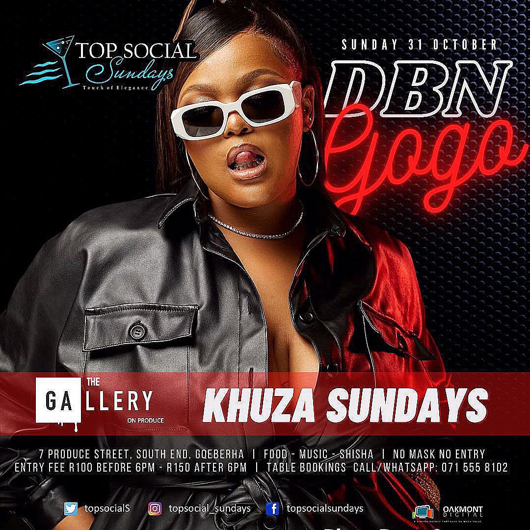 TopsocialS's tweet photo. Book/reserve your lounge now to avoid any disappointment. Khuza Sundays at TopSocial will be lit 🔥…Sundays were meant for TopSocial Sundays🤌🏾🤲🏿🔥#tssontherise‼️🕊🕊 #NextDayPublicHoliday @DBNGOGO https://t.co/Ttg7BtHJ63