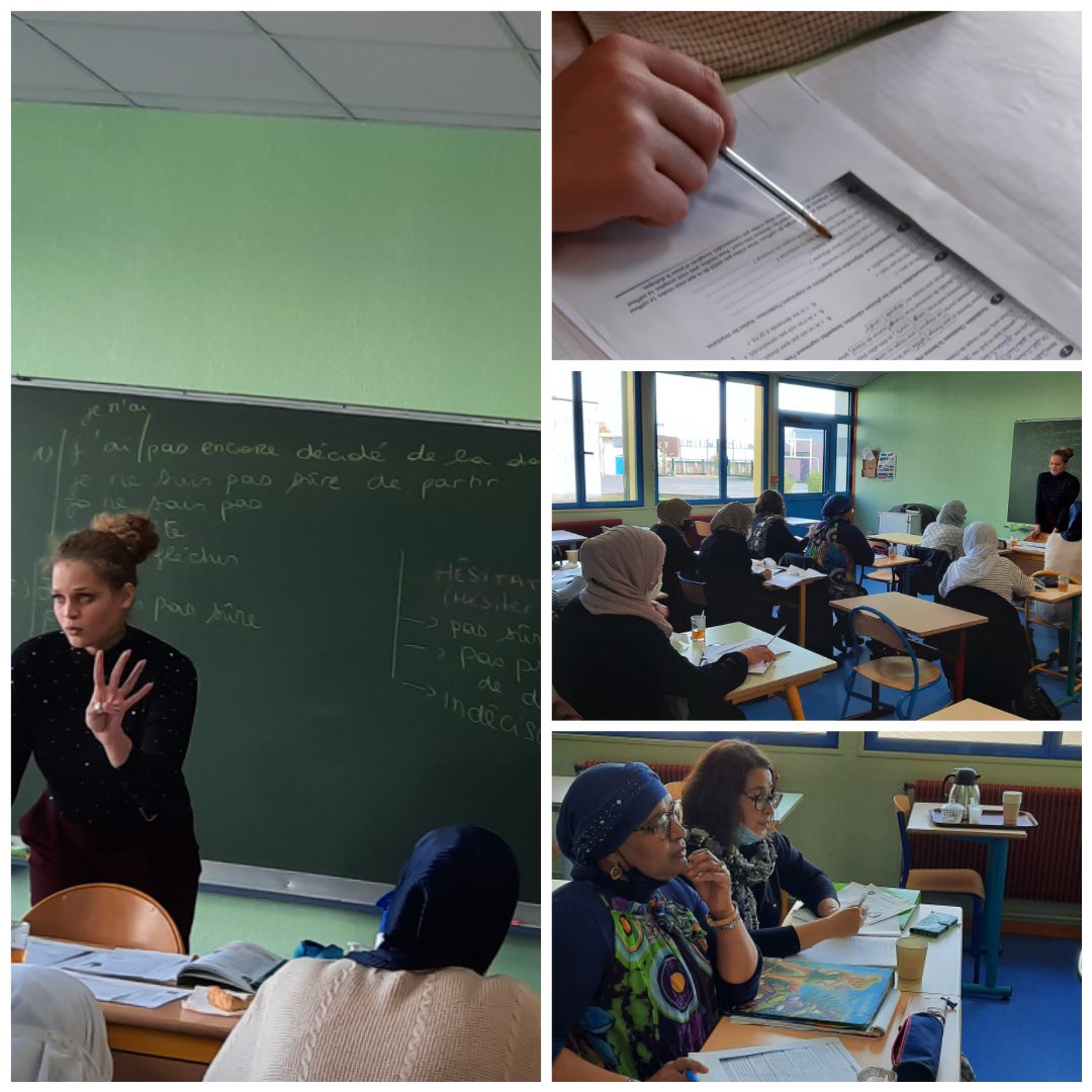 CiteEduMaubeuge's tweet photo. ▶️#G2T_2 : Ateliers 
#Ensemble59 @CiteEduMaubeuge #CLG_Verne 
🎯 Accompagnement à la 
parentalité par la maîtrise des fondamentaux 📚🖊
✅Langage oral et écrit 
✅Mieux vivre le Collège
✅S’ouvrir sur son territoire 
#relations_École_Familles #coéducation @Injep @ANCTerritoires https://t.co/zNElIE2k2M