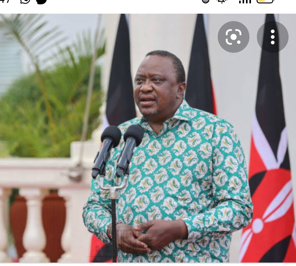 Here is to many years of good health and happiness in your life. Happy birthday My President, Uhuru Kenyatta 